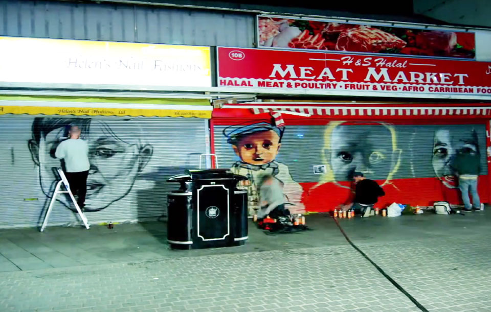 Babies of the Borough timelapse event videos for Ogilvy Change
